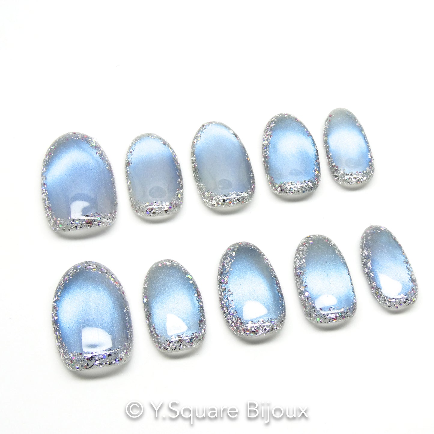 < Annecy 2.0 >Y.Square Press On Nails / Faux Ongles Réutilisables