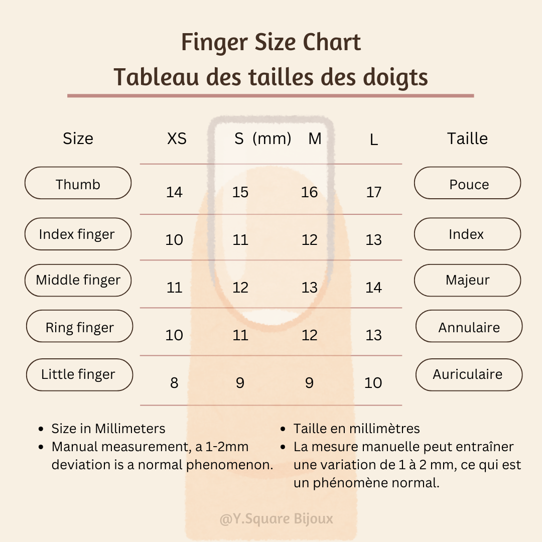 < Les Nymphéas > Y.Square Faux Ongles Fait Main Réutilisables