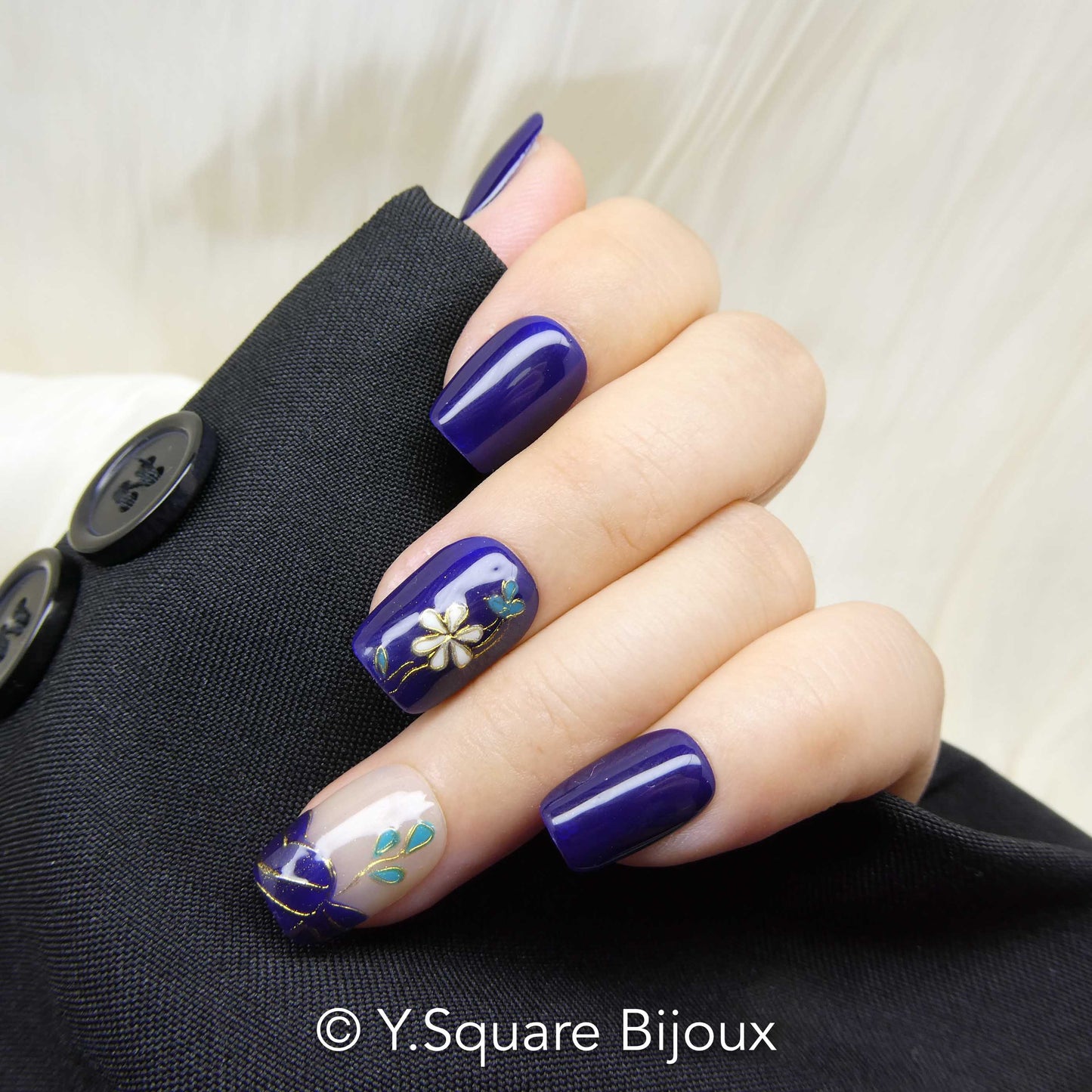 < Cloisonné Bleu >